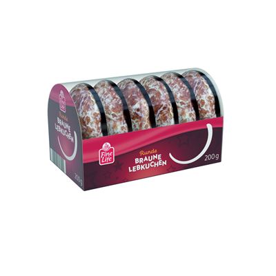 Fine Life Kerek Mézeskalács Étcsokoládé Bevonattal 200 g