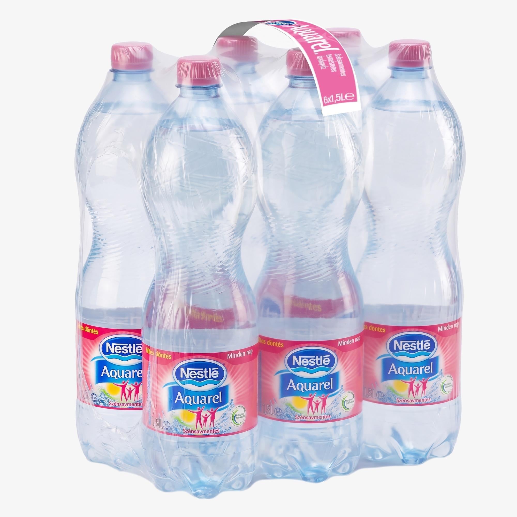 Nestlé Aquarel szénsavmentes természetes ásványvíz multipack (6x1,5l)