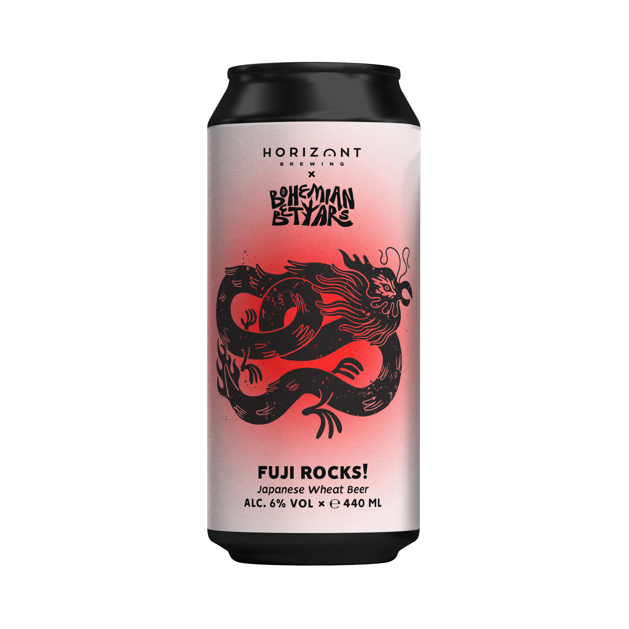 Horizont Brewing x Bohemian Betyars - Fuji Rocks! - Búzasör japán komlóval 6%