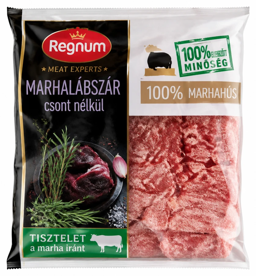 Regnum marhalábszár csont nélkül