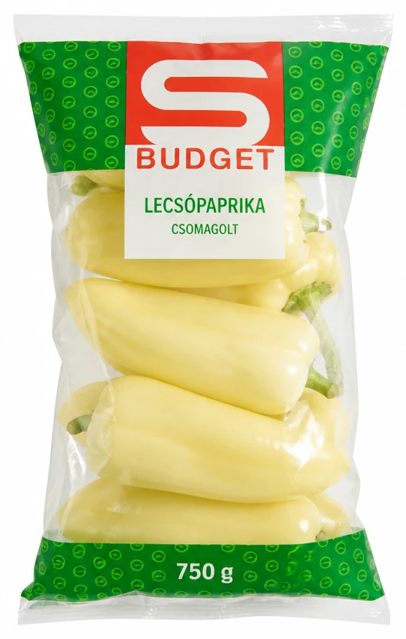 S-BUDGET lecsópaprika csomagolt