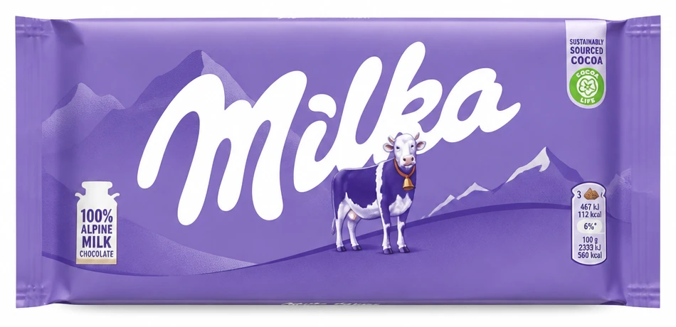 Milka táblás csokoládé