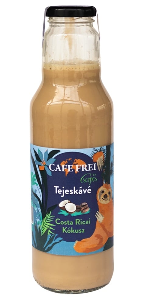 Cafe Frei by Cserpes costa ricai kókusz tejeskávé