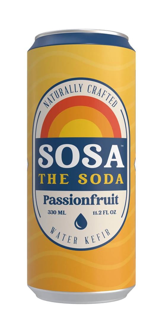 Sosa the Soda Water Kefir Passionfruit