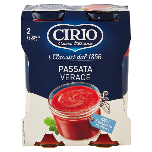 Cirio Passata paszírozott paradicsom 2x350g üveges
