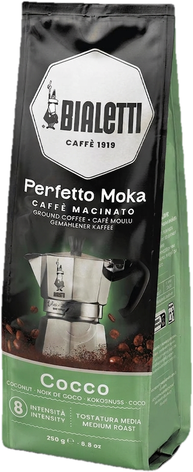 Bialetti Perfetto Moka Kókusz őrölt kávé