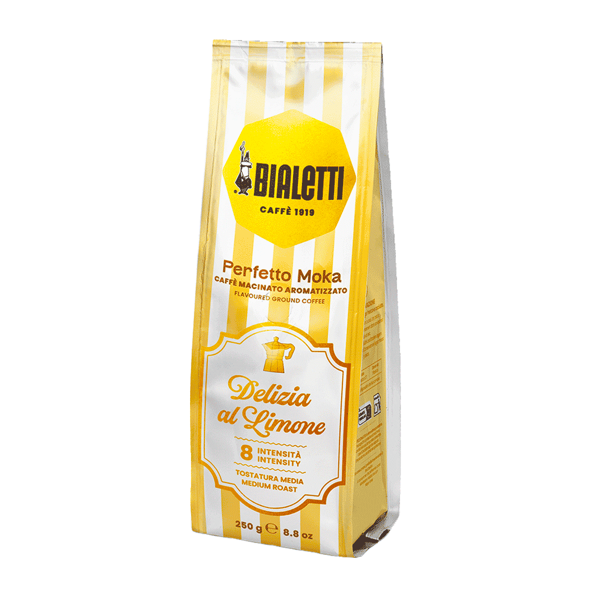 Bialetti Perfetto Moka Citrom ízesítésű őrölt kávé