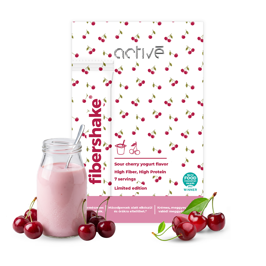 activé FiberShake meggyes-joghurt