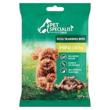 Pet Specialist tréning jutalomfalat baromfival kistestű kutyák számára 200 g