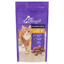 Pet Specialist jutalomfalat baromfival kiegészítő állateledel felnőtt macskák számára 50 g