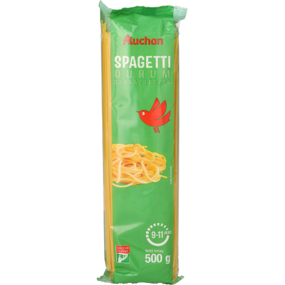 Auchan Kedvenc spagetti durum száraztészta 500 g