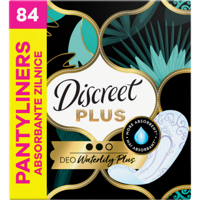 Discreet Protective Waterlilly Plus Tisztasági Betétek X84