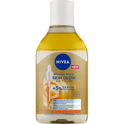 NIVEA Skin Glow micellás víz 400 ml