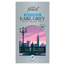 Finest Early Grey koffeinmentes fekete teakeverék 50 teafilter 125 g
