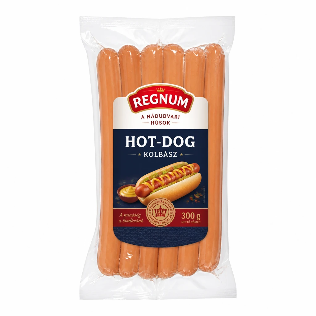 Regnum hot-dog kolbász