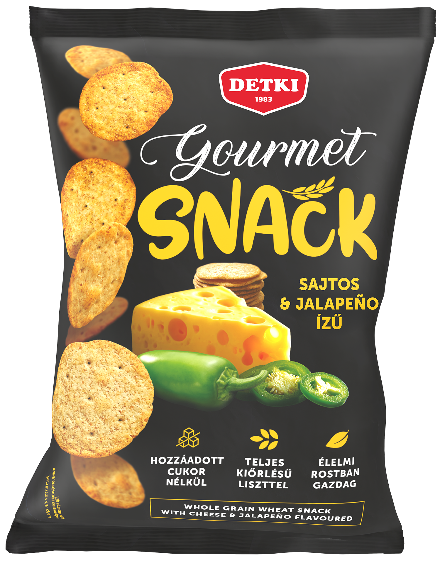 Detki Gourmet Snack sajtos-jalapenos