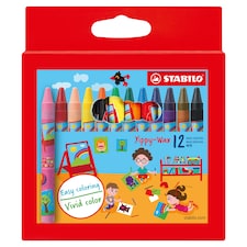 Stabilo Yippy Wax zsírkréta 12 db