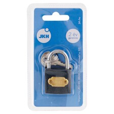 JKH fekete SB vaslakat 32 mm 3 kulccsal