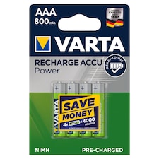 Varta Recharge Accu Power AAA 800 mAh akkumulátor 4 db