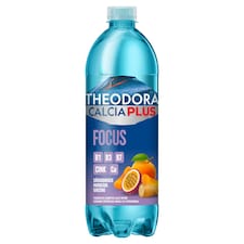 Theodora Calcia Plus Focus sárgabarack-maracuja-ginzeng ízű üdítőital 700 ml