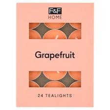 F&F Home Grapefruit illatosított teamécses 24 x 8,3 g