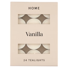 Home vanilla illatosított teamécses 24 x 8,3 g