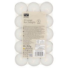 F&F Home hosszú égésű teamécses 30 x 15,6 g