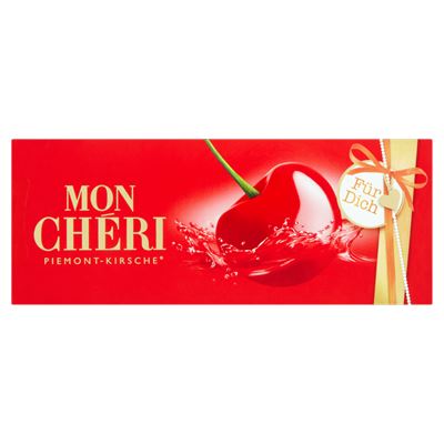 Mon Chéri csokoládépraliné egész szem cseresznyével likőrben 105 g