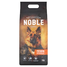 NashiDay Noble teljes értékű száraz állateledel felnőtt kutyák számára csirkével és rizzsel 3 kg