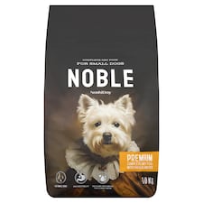 NashiDay Noble teljes értékű száraz állateledel kistestű kutyák számára csirkével és rizzsel 10 kg