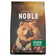 NashiDay Noble teljes értékű száraz állateledel felnőtt kutyák számára báránnyal és rizzsel 1,5 kg