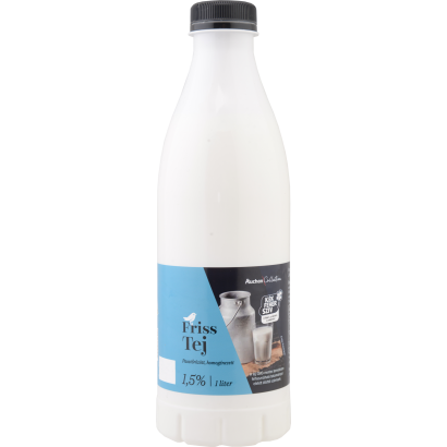 Auchan Collection Gazdától az asztalig friss tej 1,5% 1 l