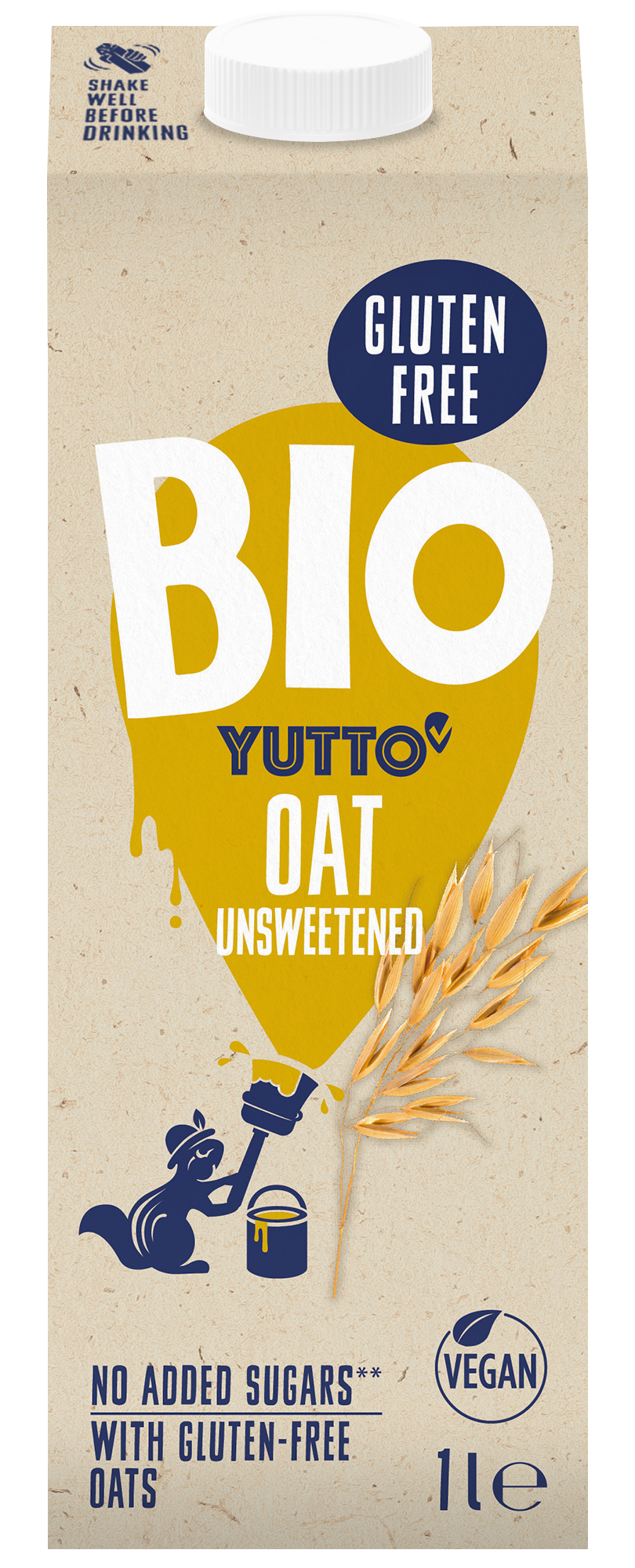 Yutto BIO Gluténmentes zabital