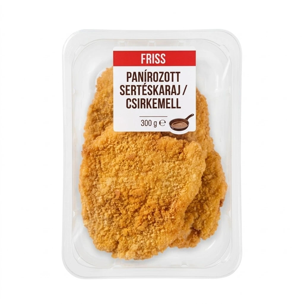Friss rántott sertéskaraj / csirkemell