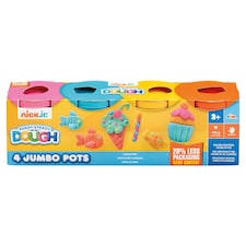 Addo Nick Jr. Ready Steady Dough Jumbo tégelyes gyurma 4 x 114 g (456 g)
