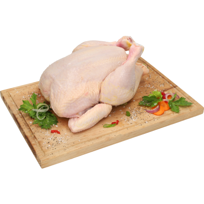 Auchan Kedvenc friss egész csirke "A" minőségű kizsigerelt, aprólék nélkül Ft/kg