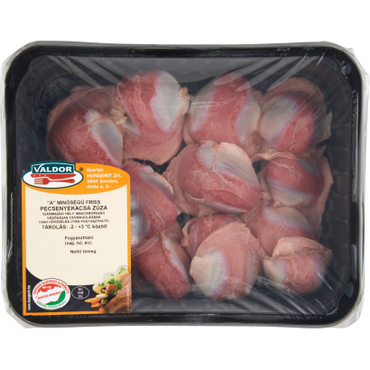 Valdor friss pecsenyekacsa zúza 500 g
