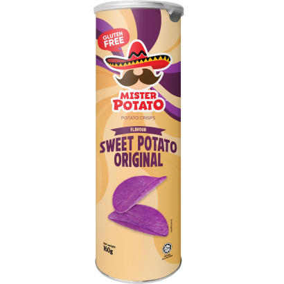 Mr. Potato gluténmentes édesburgonyás chips 160 g