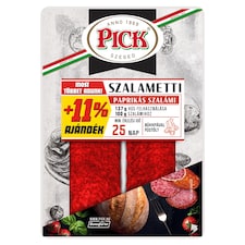 PICK Szalametti szeletelt paprikás szalámi 78 g