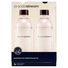 Sodastream mosogatógépben mosható műanyag szénsavasító palack 2 x 1 l