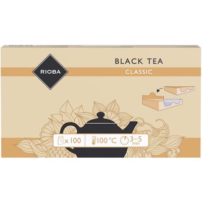 RIOBA Fekete Tea 100 x 2 g