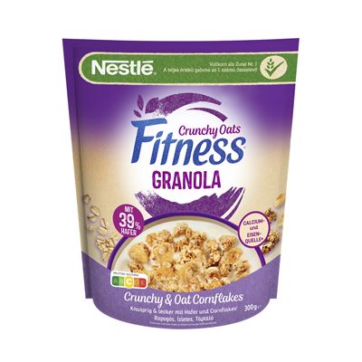 Nestlé Fitness Ropogós Zabpelyhes Granola Kukoricapehellyel 300 g