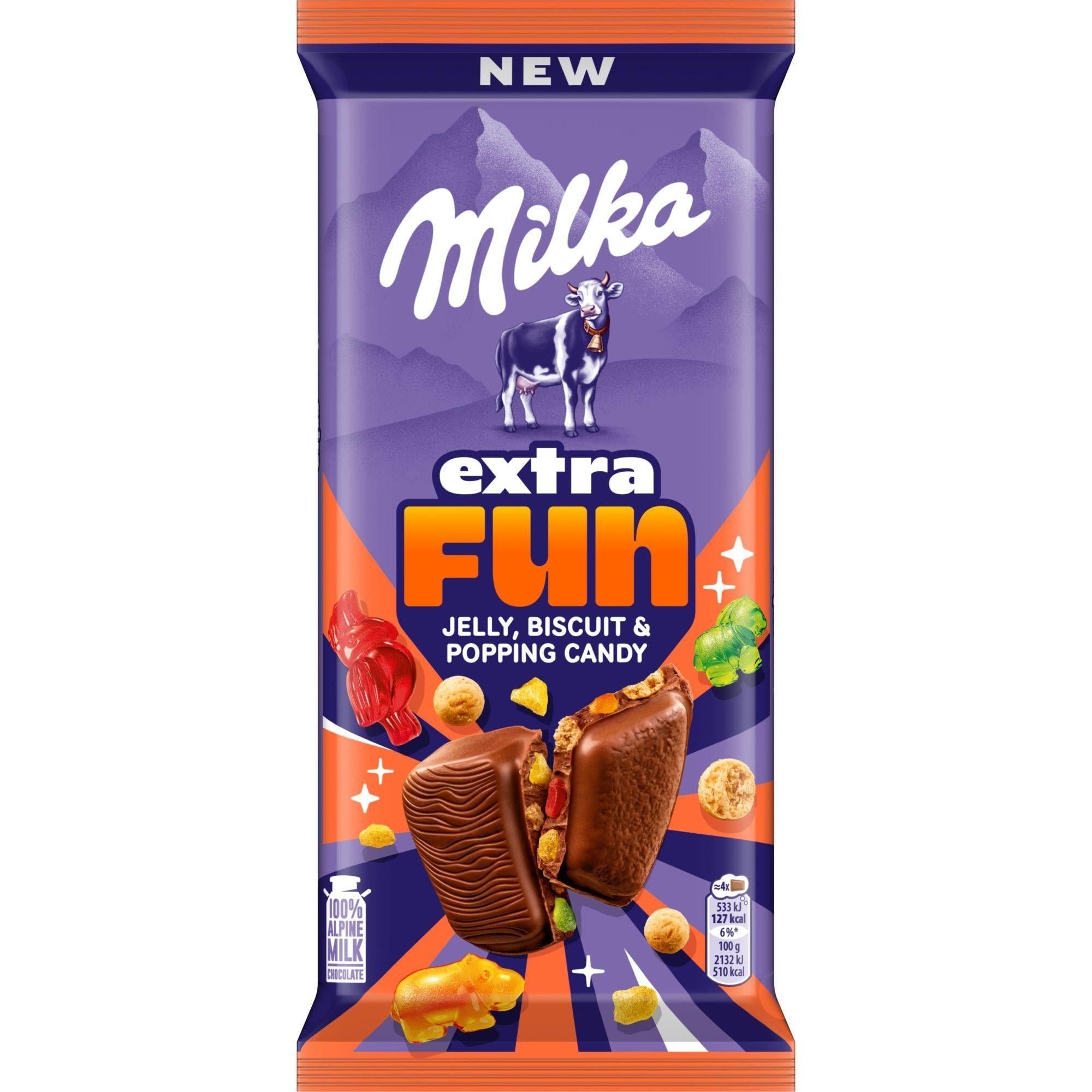 Milka Extra Fun kekszes