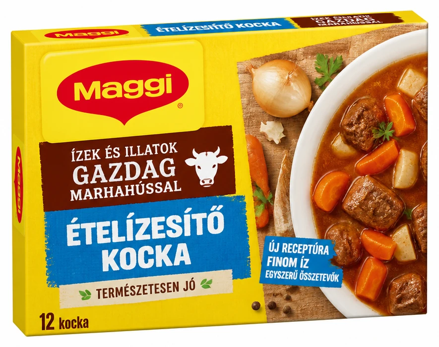 Maggi ételízesítő kocka többféle