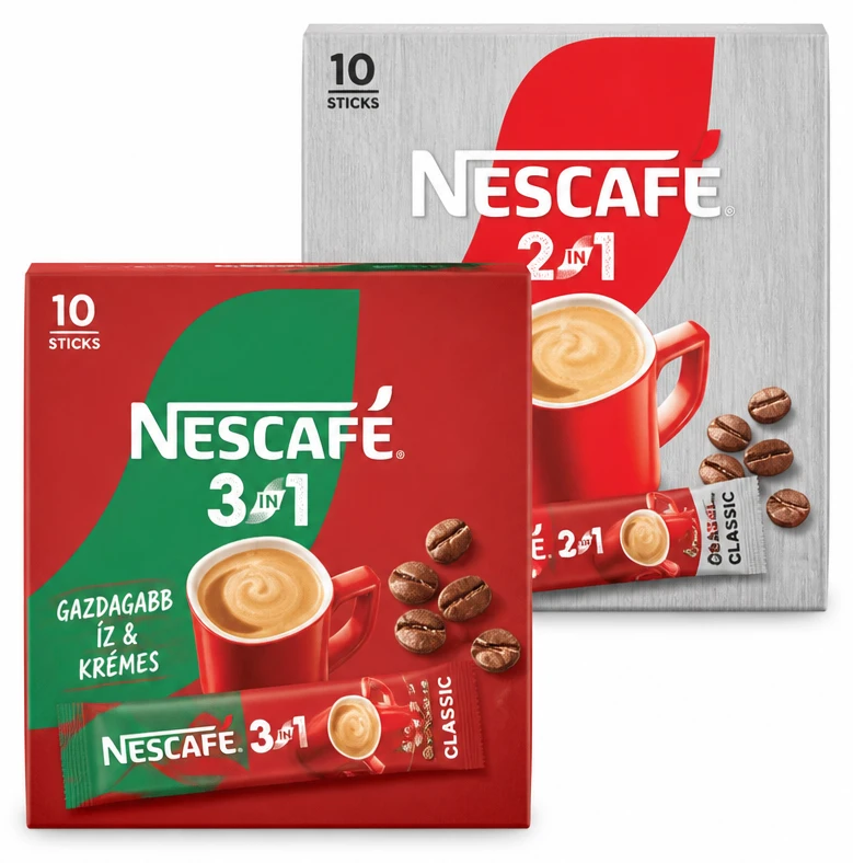 Nescafé 2:1, 3:1 instant kávé többféle