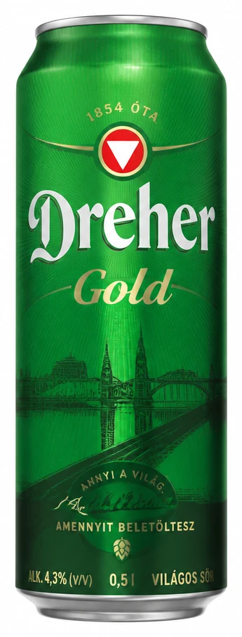 Dreher Gold sör dobozos