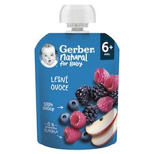 Gerber alma-erdei gyümölcs gyümölcspüré, 6 hónapos kortól 90 g