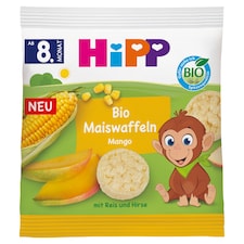 HiPP bio kukorica korong mangóval 8 hónapos kortól 23 g
