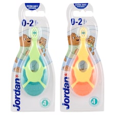 Jordan Extra Soft gyermek fogkefe 0-2 évesek számára