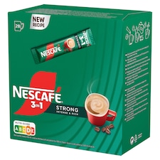 NESCAFÉ 3in1 Strong Intense & Rich azonnal oldódó kávéspecialitás 28 x 14 g (392 g)